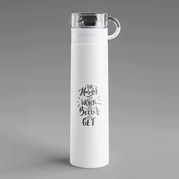 Hot & Cold Steel Sipper Bottle - Image 1